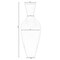 Uniquewise Vase Filled with Branches: 37-in. Red Bamboo Tall Floor Vase and 37-in. Twig Branch QI003243.AT - alternate 9